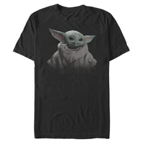 Star Wars - The Mandalorian - The Child Child Fade - Homme T-shirt - Noir - Devant