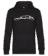 Preview: 'Audi A1 Sportback (8X)' Silhouette - Unisex Premium Hoodie - Black - Front