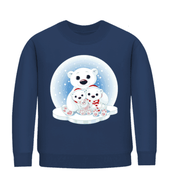 Famille Des Ours Polaires · Sweatshirt Enfant
