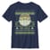 Aperçu: Star Wars - The Mandalorian - The Child The Cute Ugly Sweater - Christmas - Enfant T-shirt - Bleu marine - Devant
