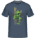 Aperçu: Goblin -  T-Shirt Shirtinator homme - Bleu denim - Devant