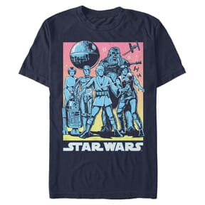 Star Wars - Skupina Rebels Are Go - Homme T-shirt - Bleu marine - Devant