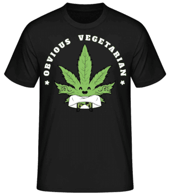 Obvious Vegetarian Weed · T-shirt standard Homme